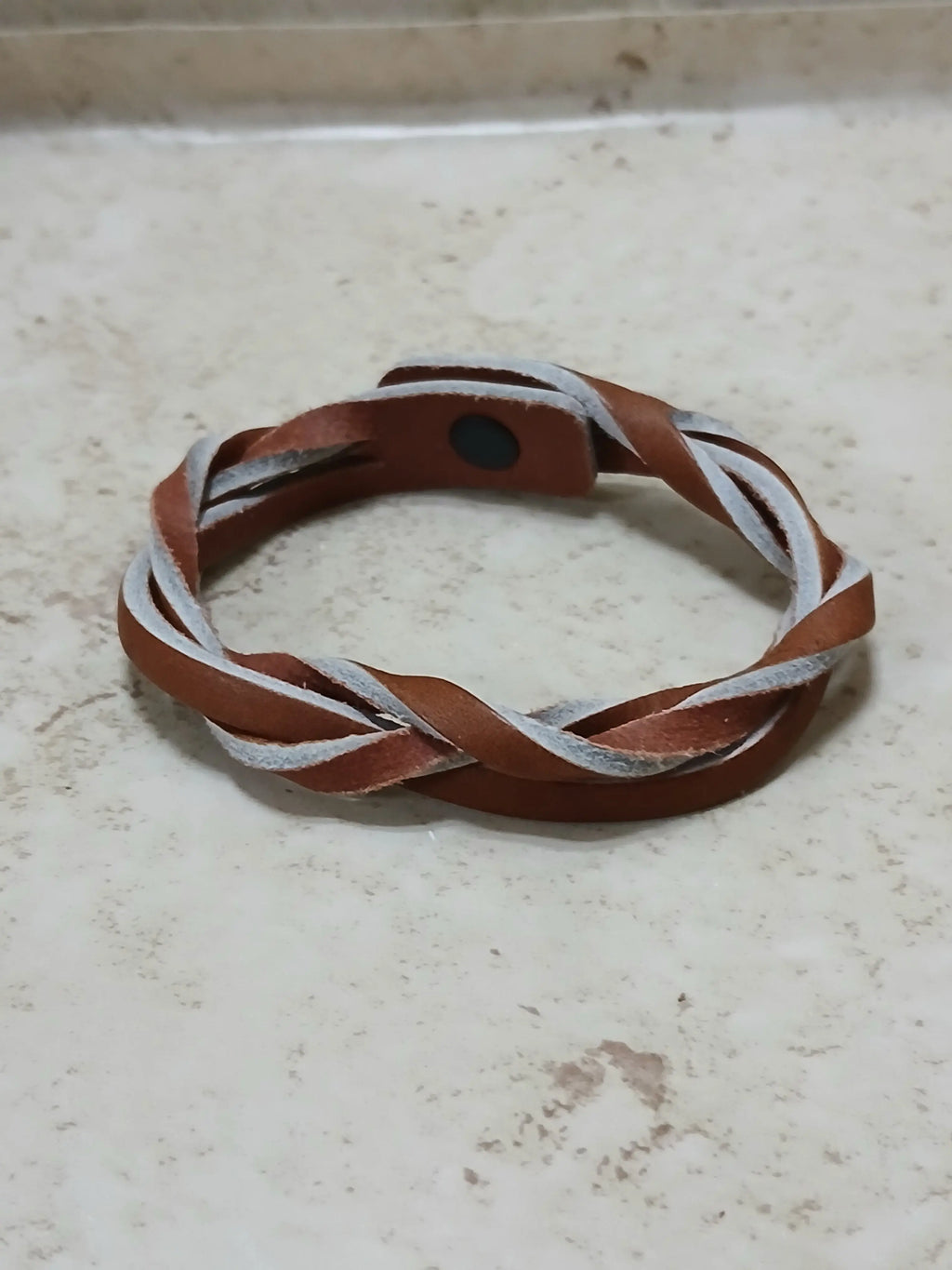 Leather braided mystery bracelets in 5 colors - Crazy Cat Lady Crafts