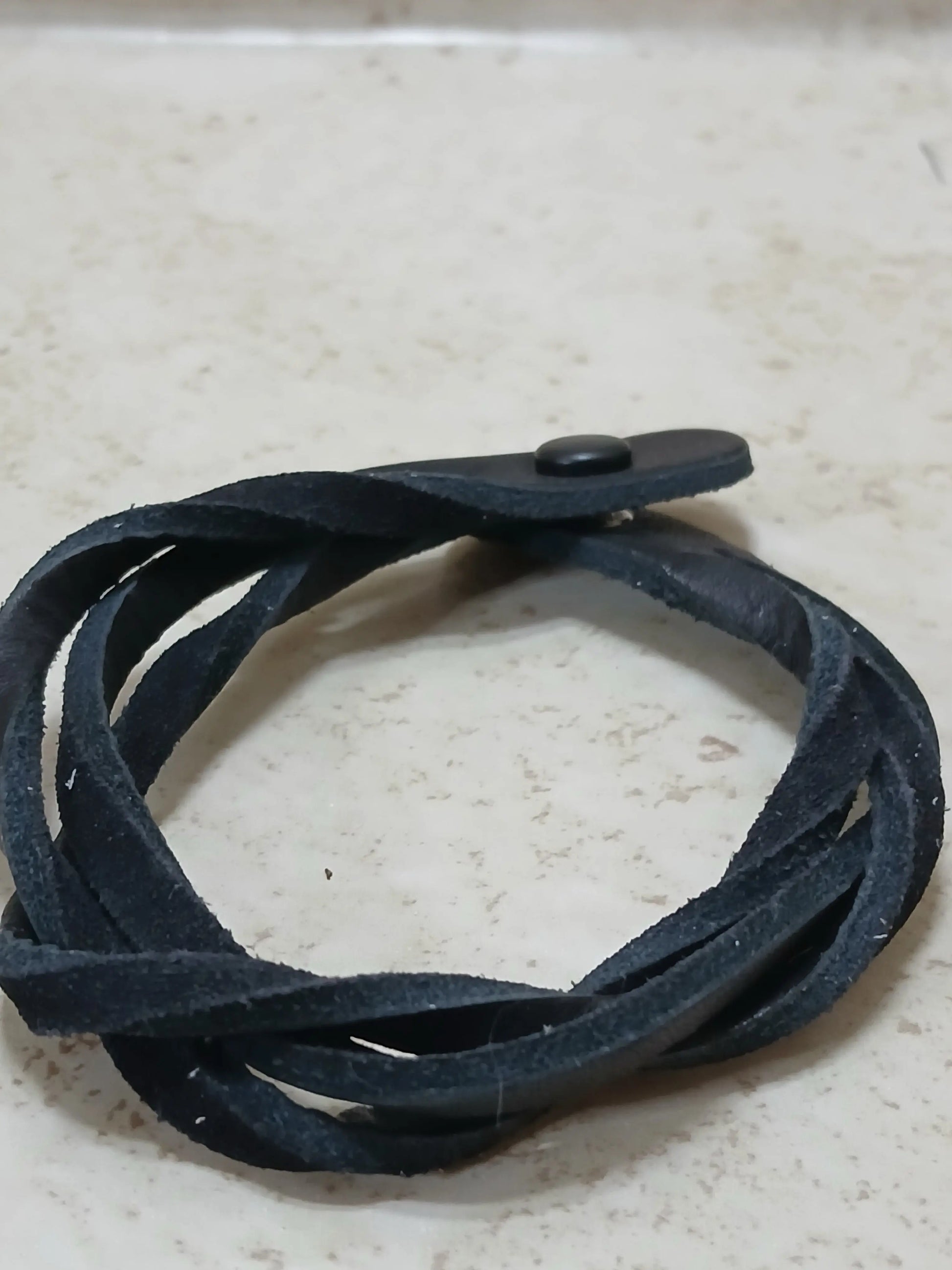 Leather braided mystery bracelets in 5 colors - Crazy Cat Lady Crafts