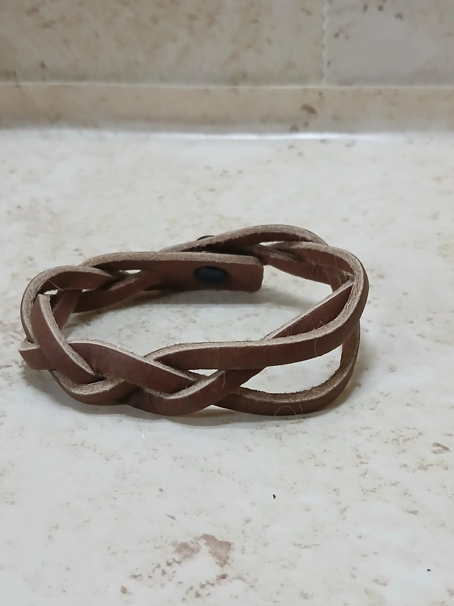 Leather braided mystery bracelets in 5 colors - Crazy Cat Lady Crafts