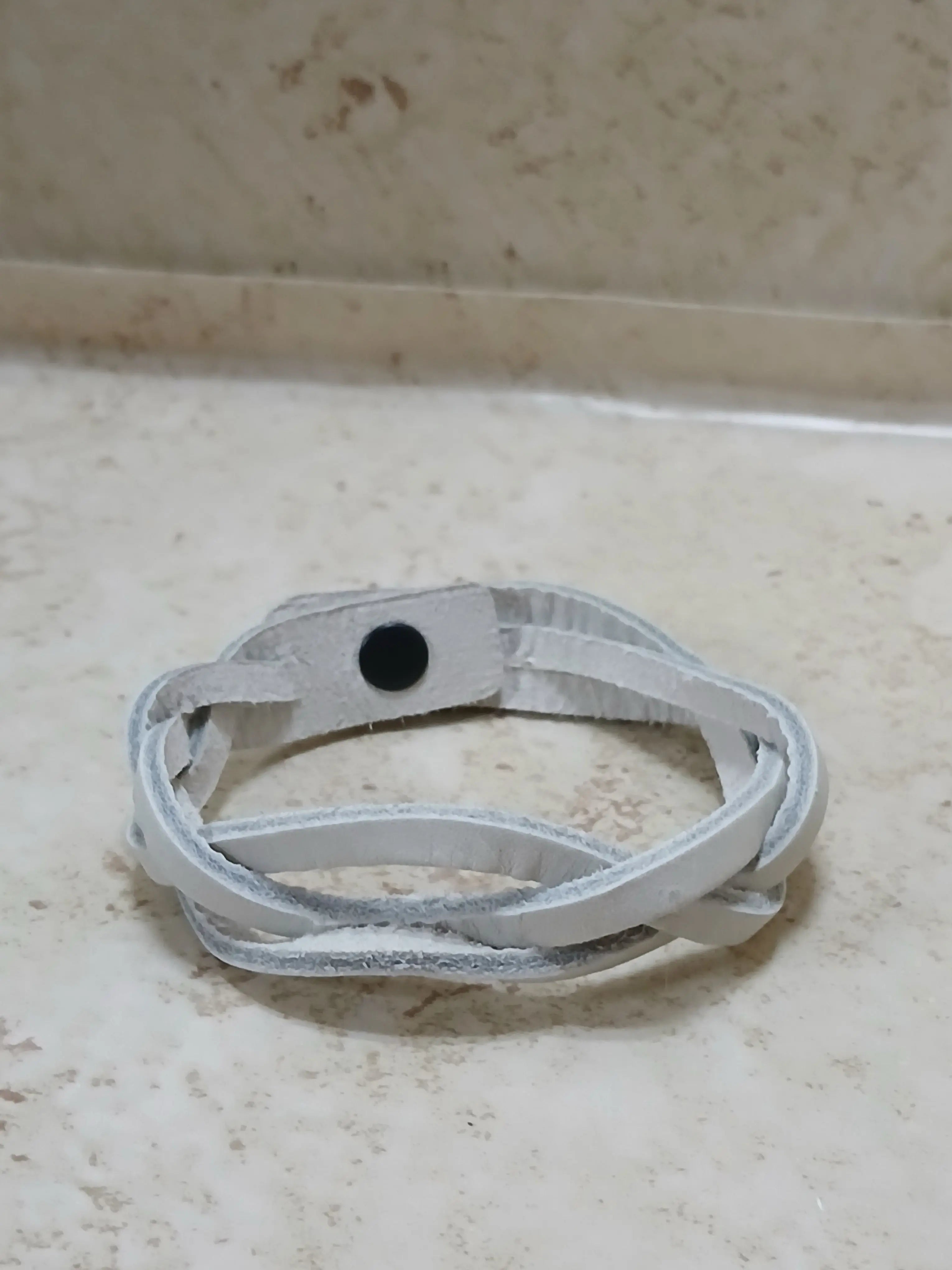 Leather braided mystery bracelets in 5 colors - Crazy Cat Lady Crafts