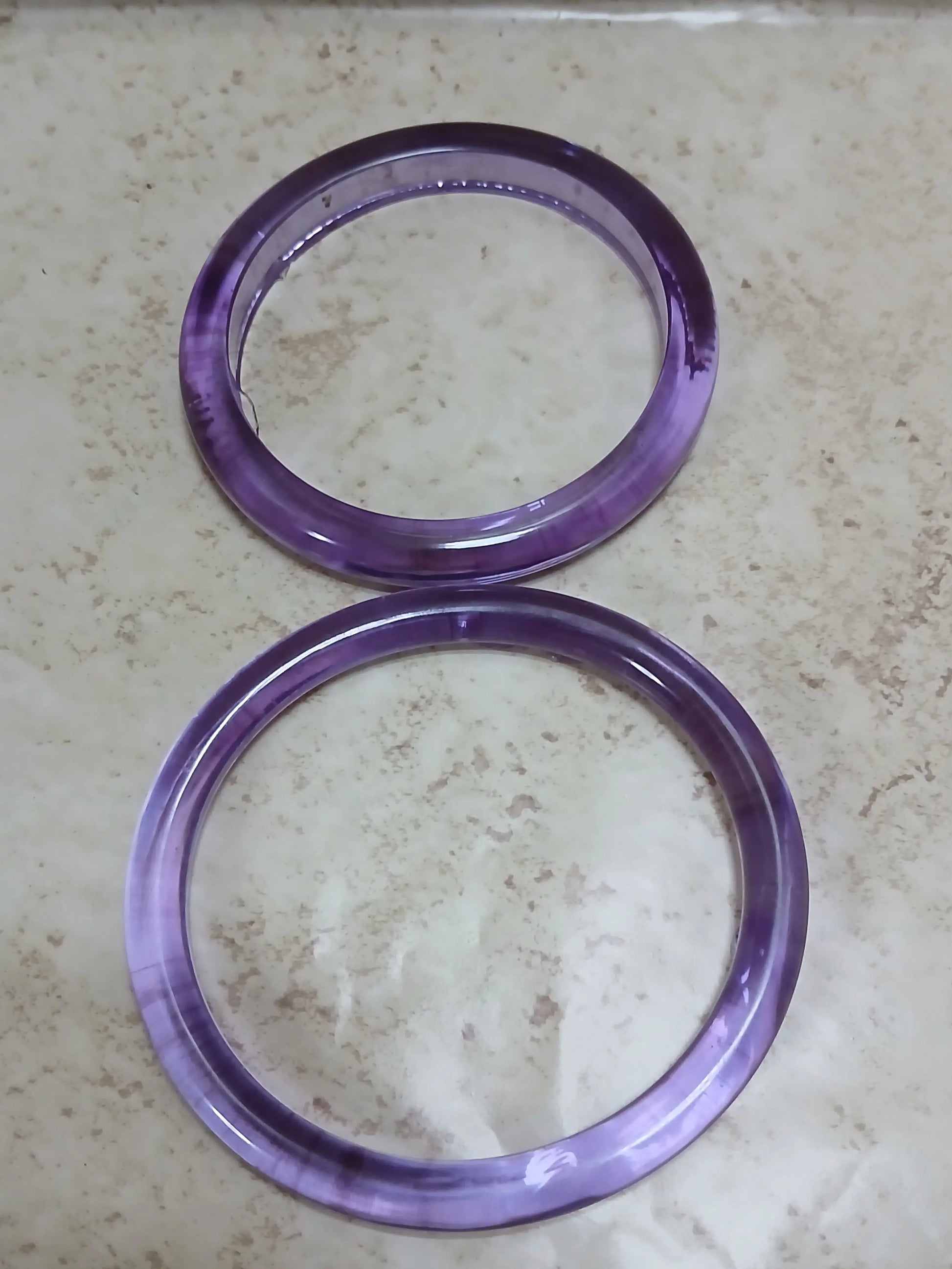 Custom resin bangle bracelet - Crazy Cat Lady Crafts