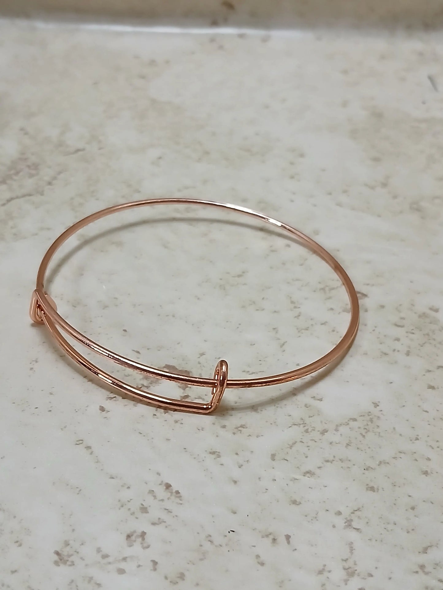 Adjustable bangle bracelets in 3 colors no charms - Crazy Cat Lady Crafts