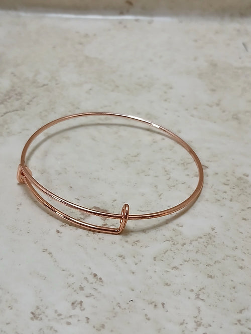 Adjustable bangle bracelets in 3 colors no charms - Crazy Cat Lady Crafts