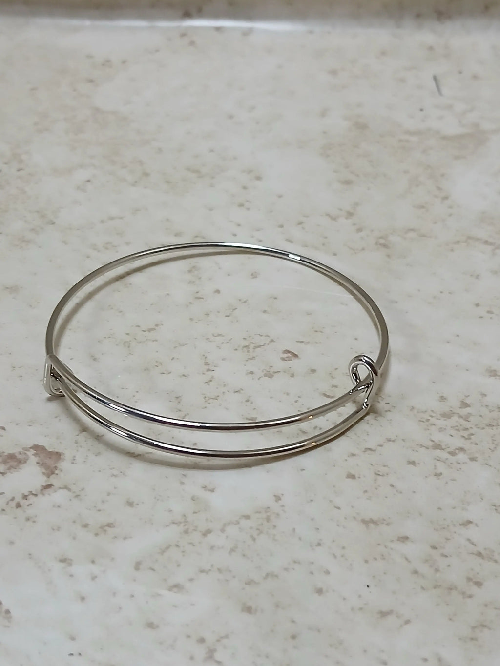 Adjustable bangle bracelets in 3 colors no charms - Crazy Cat Lady Crafts
