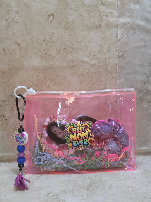 Best mom ever pink goody bag - Crazy Cat Lady Crafts