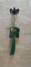 Custom letter key chain - Crazy Cat Lady Crafts