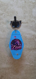 Leo replica hotel key chain - Crazy Cat Lady Crafts