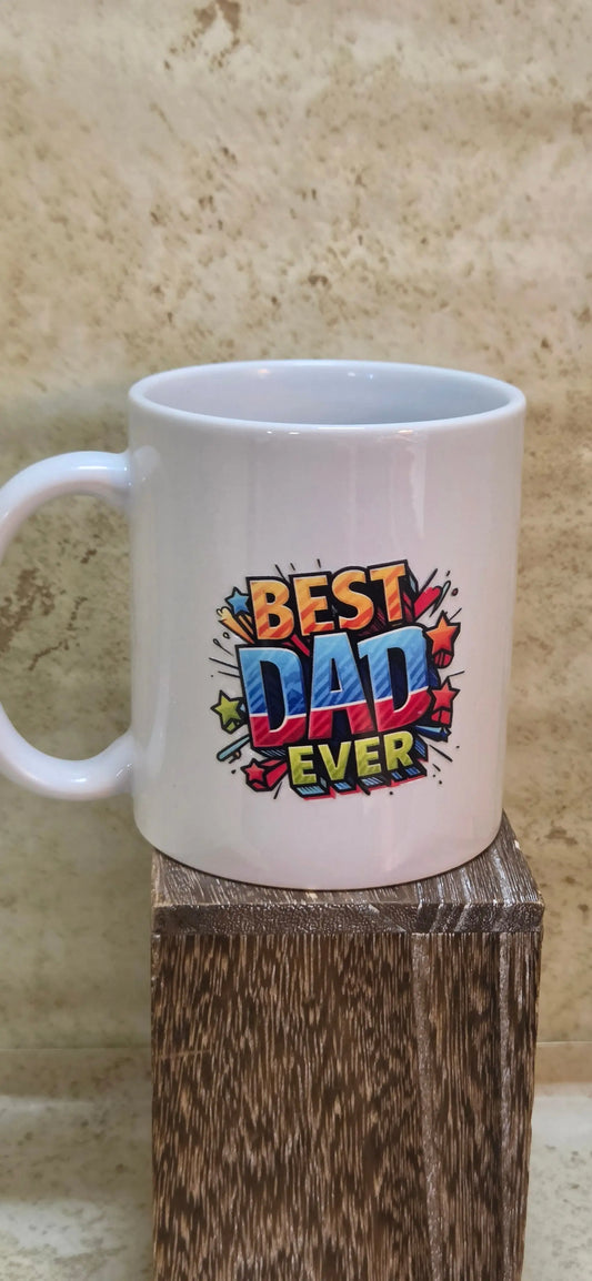 Father's Day 11oz coffee mug varies designs - Crazy Cat Lady Crafts
