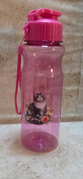 Fall Back to School special 17 oz plastic colored waterbottle and matching colored nylon string backpack
