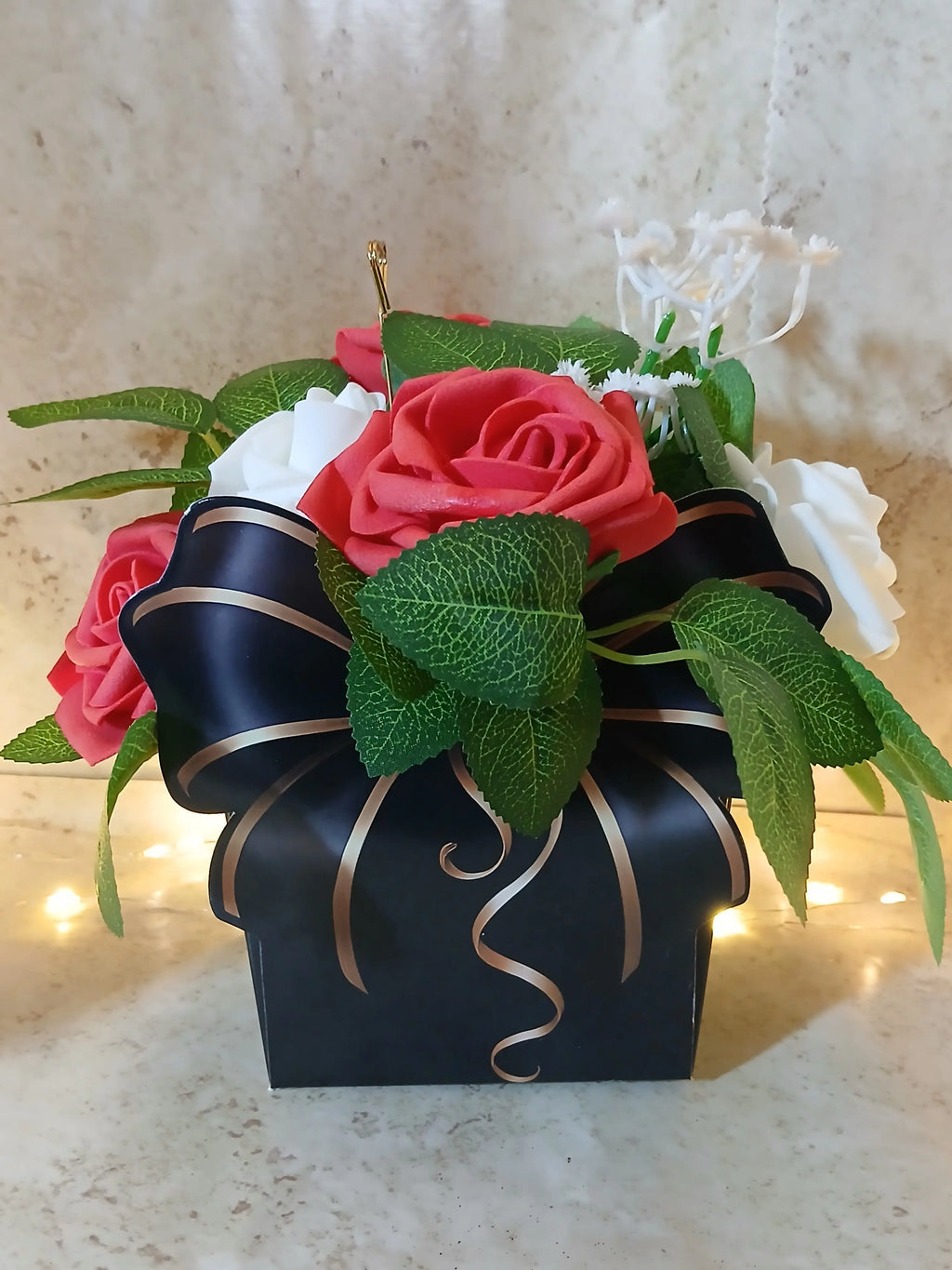Assorted bow box arrangements - Crazy Cat Lady Crafts