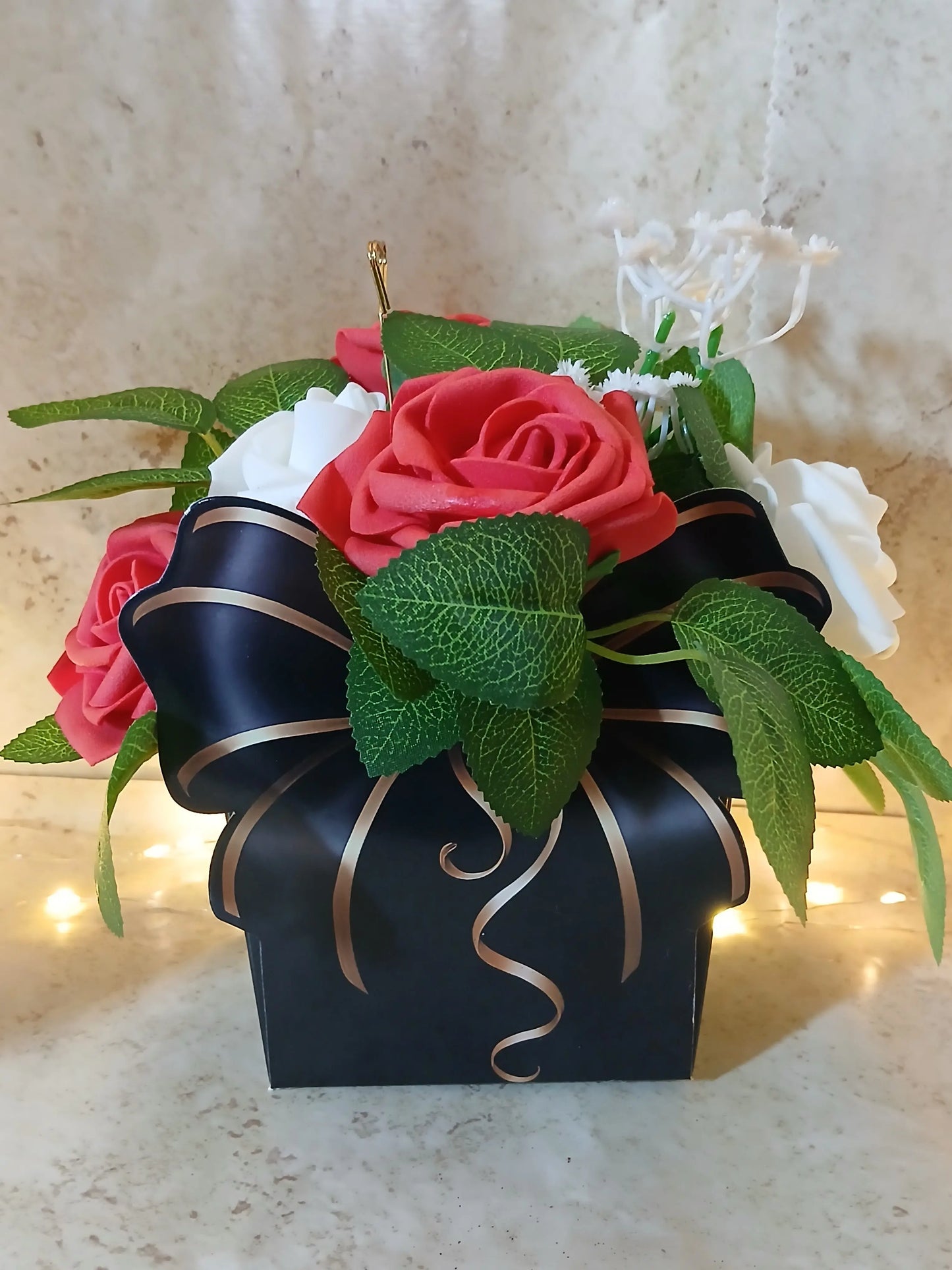 Assorted bow box arrangements - Crazy Cat Lady Crafts